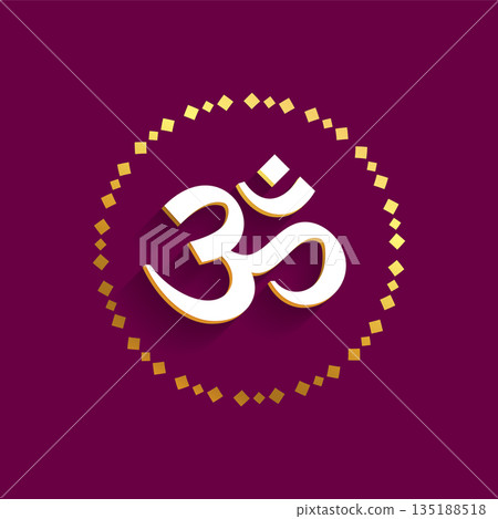 hindu religious symbol background for eternal faith and hope hindu religious symbol background for eternal faith and hope 135188518
