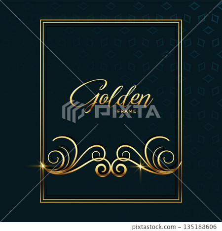 lovely empty floral frame background in vintage style lovely empty floral frame background in vintage style 135188606