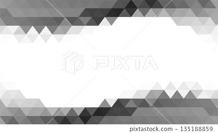 abstract grey triangle shape banner with text space abstract grey triangle shape banner with text space 135188859