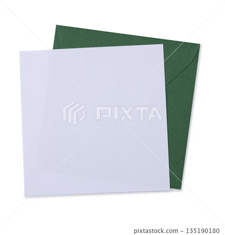 Square envelope with black paper on white Square envelope with black paper on white 135190180