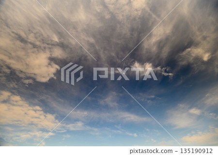 Exploring Dynamic Cloud Patterns that Gracefully Dance Under a Vast and Endless Blue Sky Exploring Dynamic Cloud Patterns that Gracefully Dance Under a Vast and Endless Blue Sky 135190912