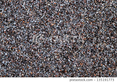 Poppy seed background, Highresolution poppy seed pattern for branding visuals, Closeup of poppy seed texture providing detailed background for creative branding projects Poppy seed background, Highresolution poppy seed pattern for branding visuals, Closeup of poppy seed texture providing detailed background for creative branding projects 135191773