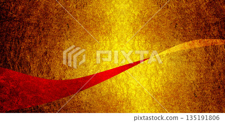 金色和紅色 135191806
