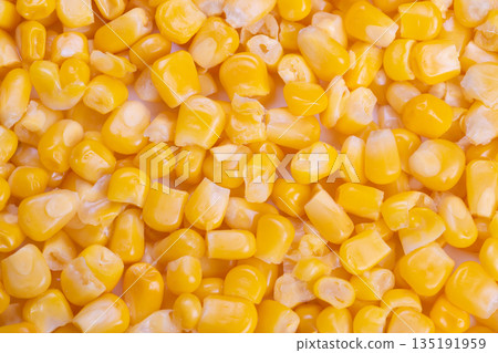 Colorful kernels for healthy meals, Vivid corn grains enhancing nutritious plantbased dishes, Bright sweet corn pieces designed for balanced nutritious eating habits Colorful kernels for healthy meals, Vivid corn grains enhancing nutritious plantbased dishes, Bright sweet corn pieces designed for balanced nutritious eating habits 135191959
