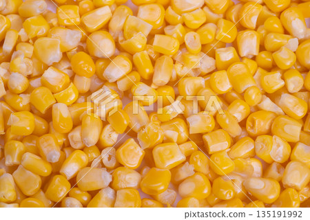 Bright yellow corn macro shot, Closeup of juicy yellow corn kernels with natural texture, Macro image capturing shiny yellow maize with harvestinspired warm atmosphere Bright yellow corn macro shot, Closeup of juicy yellow corn kernels with natural texture, Macro image capturing shiny yellow maize with harvestinspired warm atmosphere 135191992