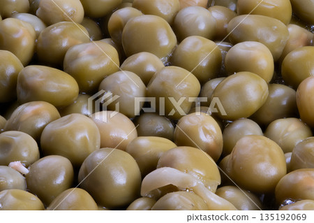 Colorful vegan bowl, Plantbased protein nutritious dish, Bright plant ingredients for healthy eating, Vibrant green peas enhance vegan bowl nutrition and appeal 135192069