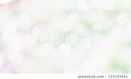 Soft, sparkling background, fresh green, bokeh, blurred gradation 135193441