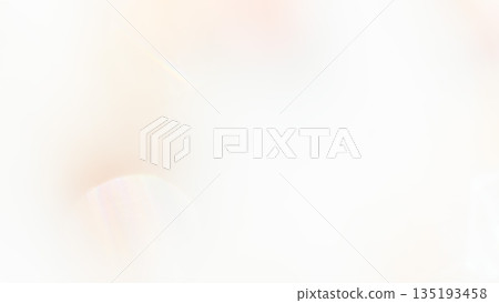 柔和閃亮的背景，淺米色，散景，模糊漸變 135193458