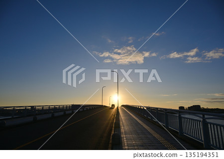 Sunrise view of Shinmaiko 135194351