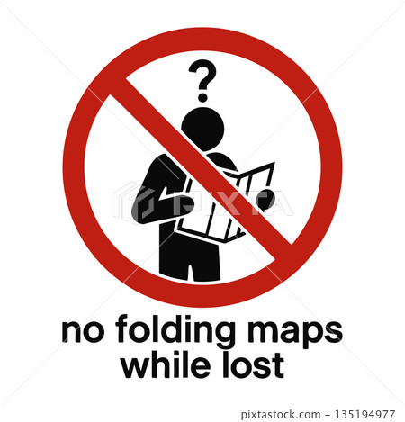 No folding maps while lost funny sign raster 135194977