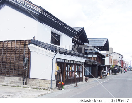 秋田縣橫手市增田郡古城區風貌 135195627