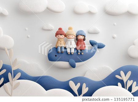 鯨魚與孩子們的奇妙旅程－一部溫馨的奇幻片（3D） 135195771