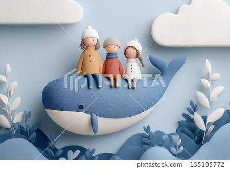 鯨魚與孩子們的奇妙旅程－一部溫馨的奇幻片（3D） 135195772