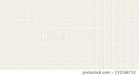 3d square tile mosaic ceramic texture seamless pattern beige color background graphic illustration. 3d square tile mosaic ceramic texture seamless pattern beige color background graphic illustration. 135196732