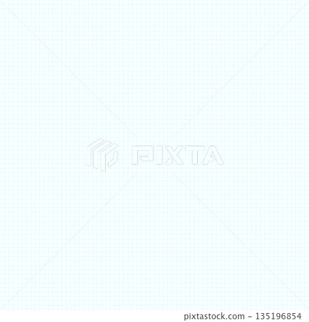 5mm graph paper background material (light blue, solid and dashed lines) 135196854