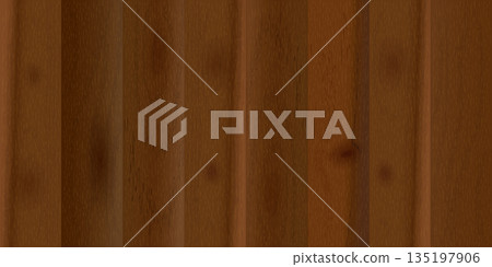 Cut timber panels graphic background vector illustration. Wooden texture pattern. 135197906