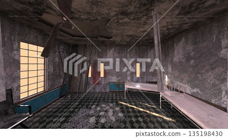 被毀壞的病房 被毀壞的病房 135198430