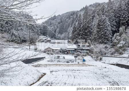 Winter countryside landscape Winter countryside landscape 135198678