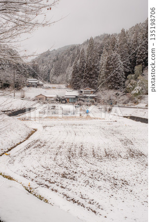 Winter countryside landscape Winter countryside landscape 135198706