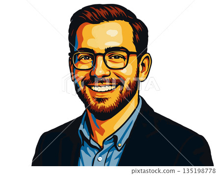 product manager raster illustration product manager raster illustration 135198778