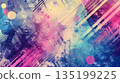Colorful background. Abstract design with textured. 135199225