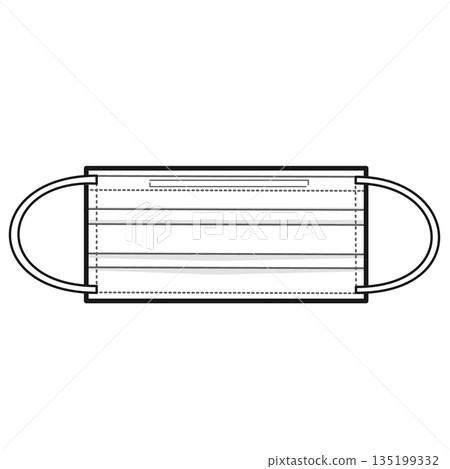 Disposable non-woven mask Disposable non-woven mask 135199332