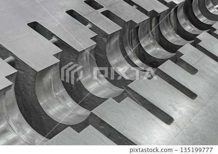 Internal structure of a centrifugal pump 135199777