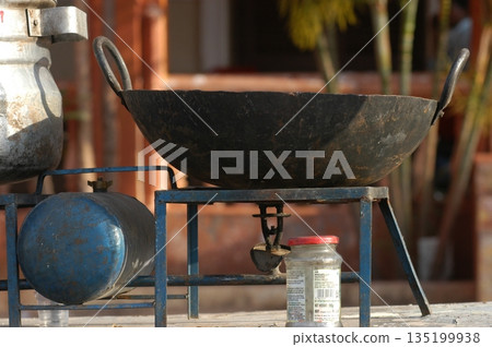 Antiques in the home rural village India Antiques in the home rural village India 135199938