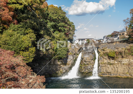 靜岡縣裾野市裾野市中央公園五龍瀑布 135200195
