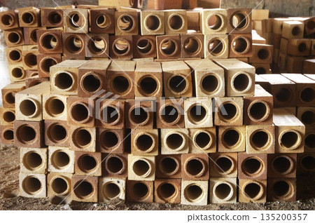 Antiques in Interior of old factory 135200357