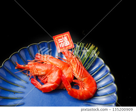 蝦類新年菜餚 蝦類新年菜餚 135200909
