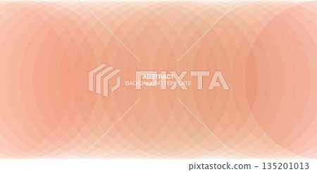 Abstract monochromatic of peach tones, pink and beige circle shapes overlap transparency background vector illustration. Abstract monochromatic of peach tones, pink and beige circle shapes overlap transparency background vector illustration. 135201013