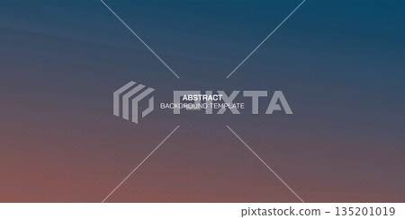 Abstract sky at sunset vector illustration digital watercolor style with woodfree uncoated paper texture. Dramatic sky background. 135201019