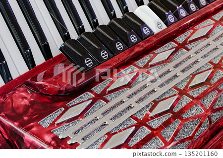Accordion, bellows-driven musical instrument Accordion, bellows-driven musical instrument 135201160