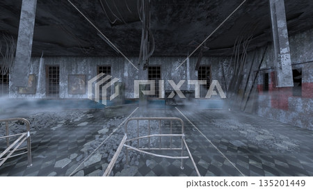 被毀壞的病房 135201449