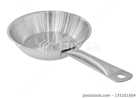 Stainless steel frying pan 135201884
