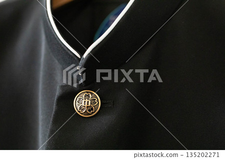 Junior high school uniform image 135202271