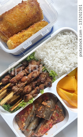 rice, food, chicken 135202301