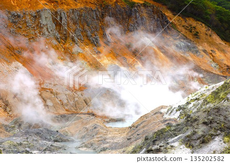 Noboribetsu Onsen Jigokudani Noboribetsu Onsen Jigokudani 135202582