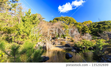 葉山潮騷公園的冬天 135202699