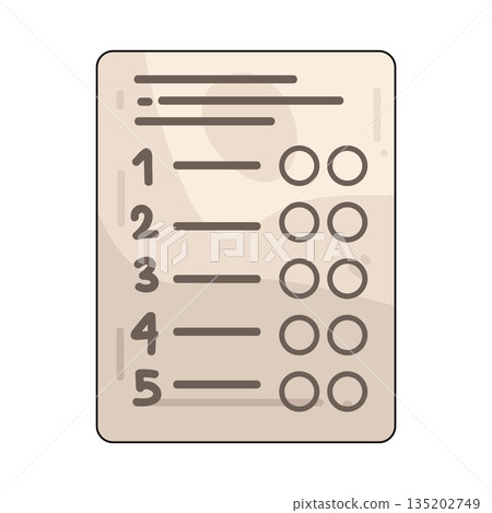 illustration of Survey illustration of Survey 135202749