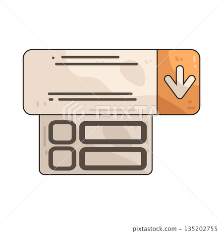 illustration of Download Survey illustration of Download Survey 135202755