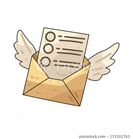 illustration of Email Survey 135202763