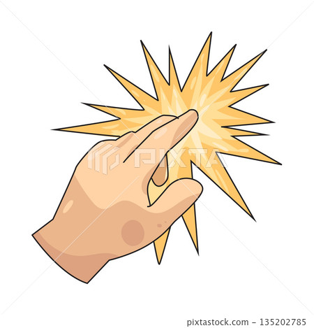 illustration of Electric Shock 135202785