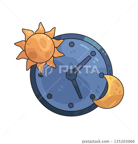 illustration of clock illustration of clock 135203066