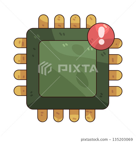 illustration of Software Alert 135203069