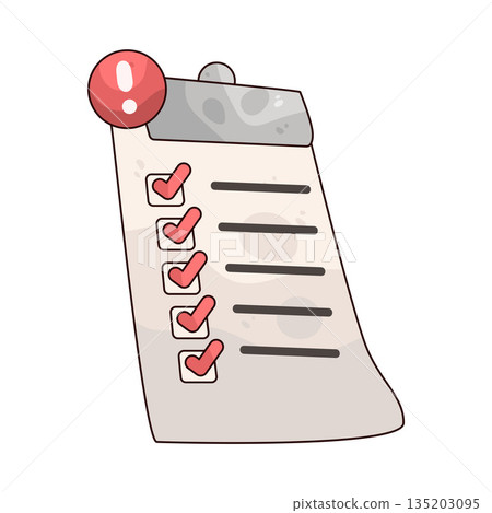 illustration of Task Alert 135203095