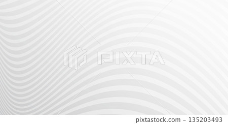 Abstract white background from lines. Wavy line drawing . Design element. Vector illustration . 135203493