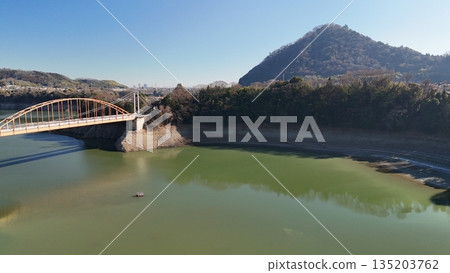 20260110 Lake Tsukui water storage rate 20% 135203762