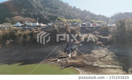 20260110 Lake Tsukui water storage rate 20% 135203820